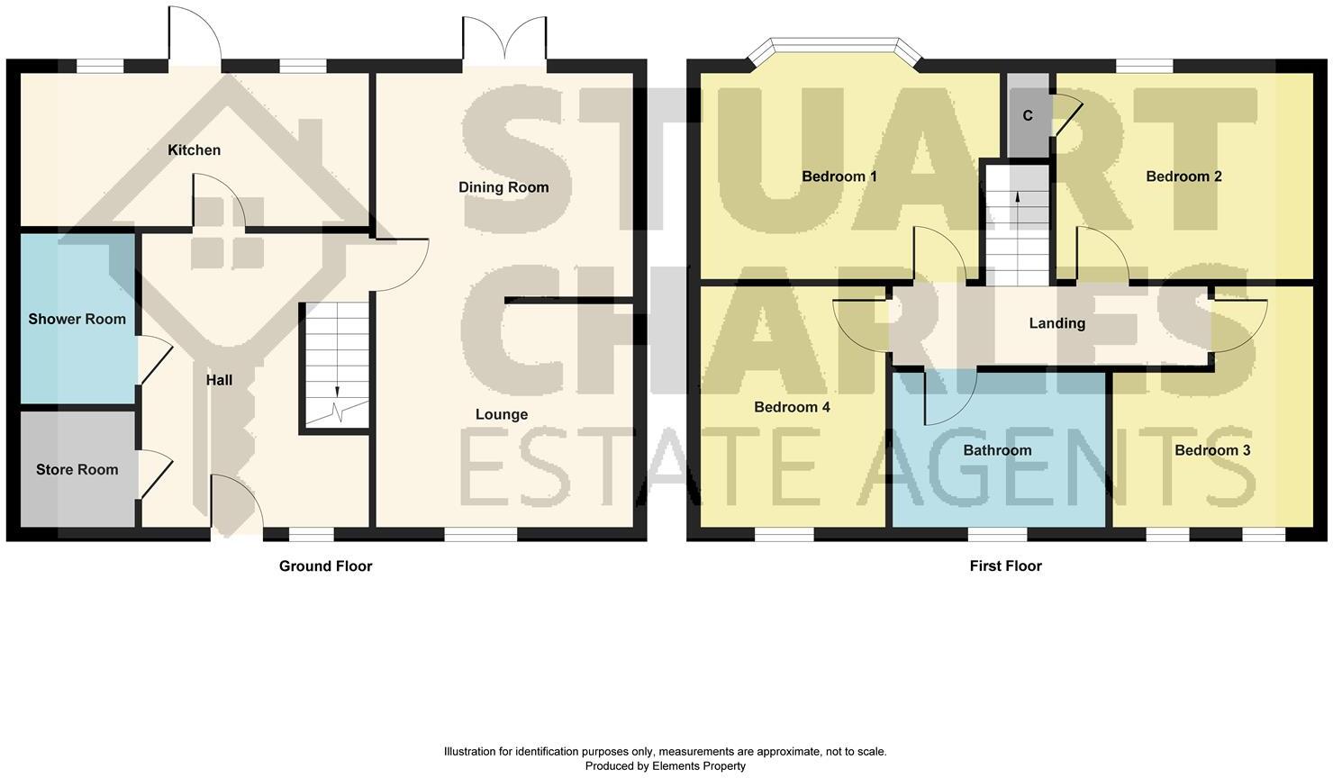 Stephenson Way, Corby floorplan