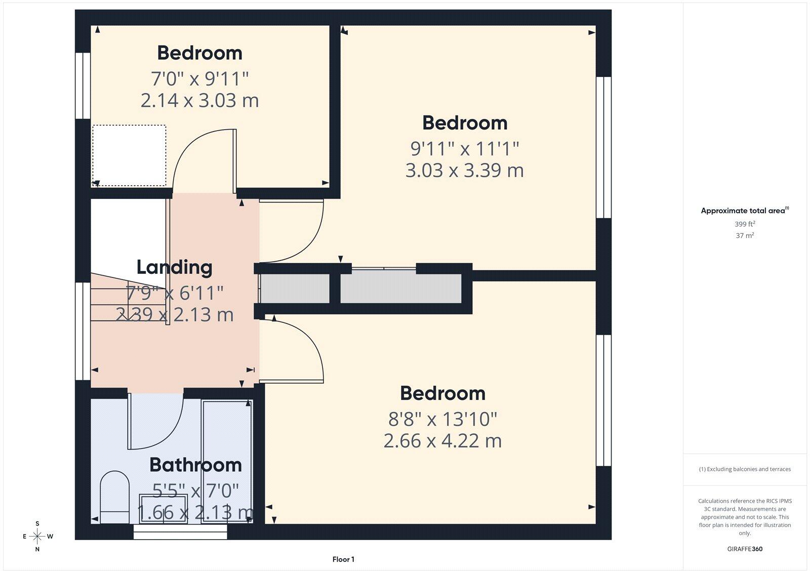 Colesbourne Road, Nottingham, Nottinghamshire, NG11 floorplan