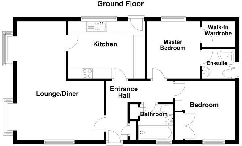 West Street, Whitland floorplan