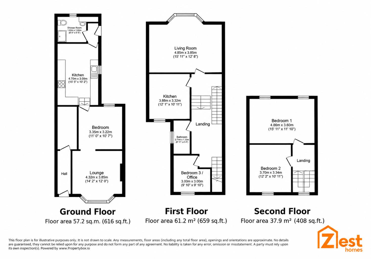 Cavendish Road, Herne Bay floorplan