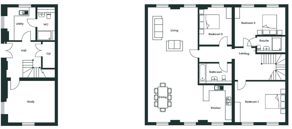 Old Main Road, Bulcote, Nottingham floorplan