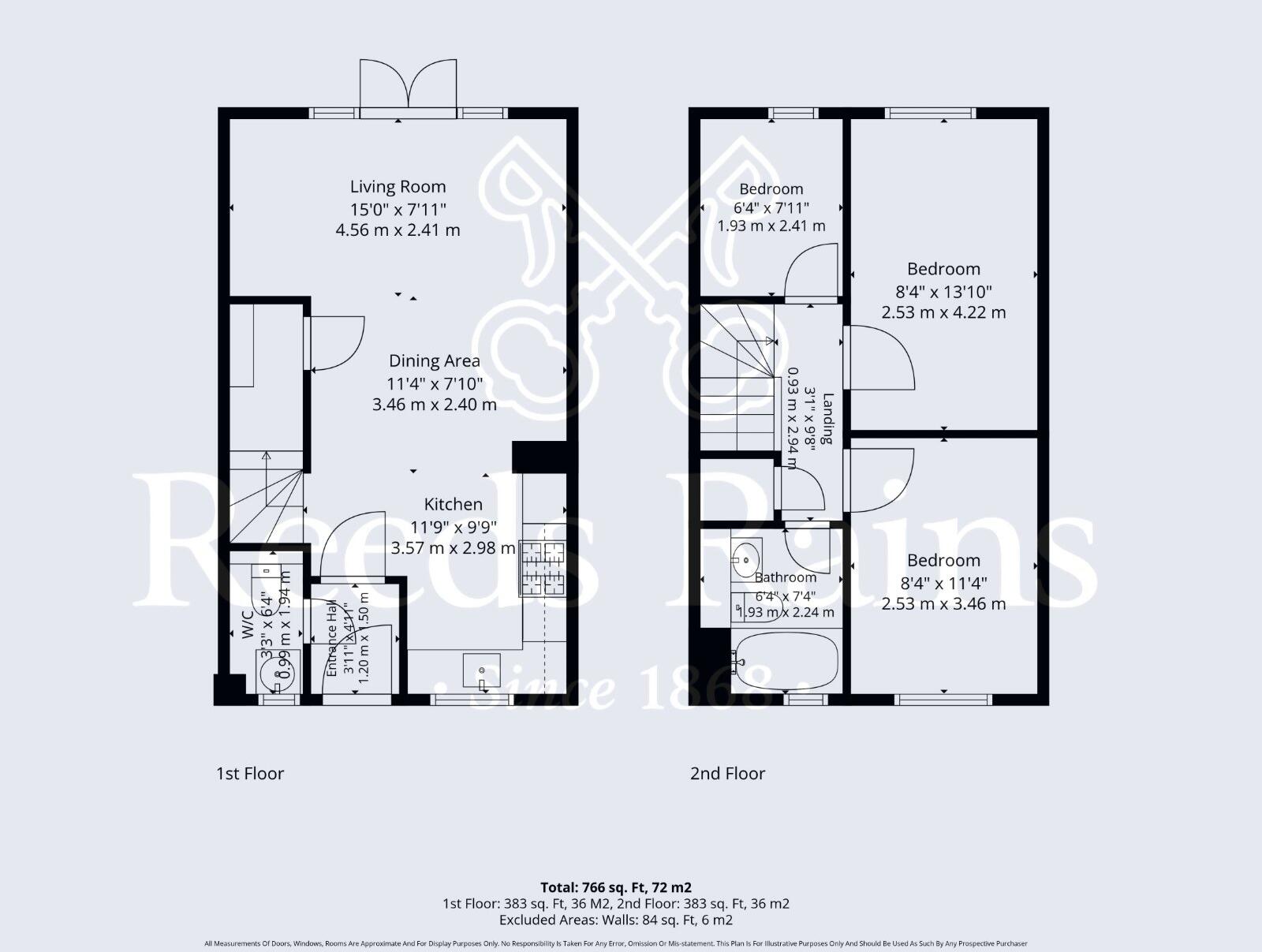 Nursery Road, Evesham, Worcestershire, WR11 floorplan