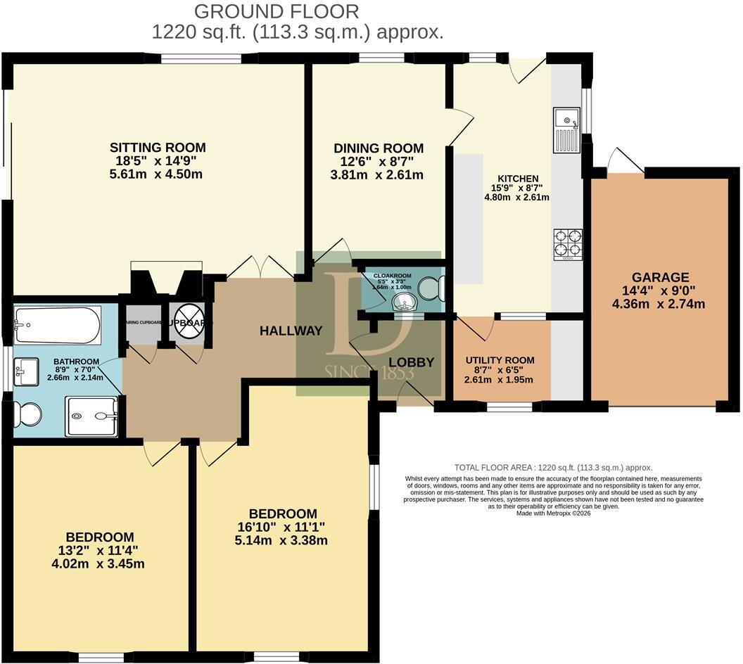 Castle Hill, Halesworth floorplan