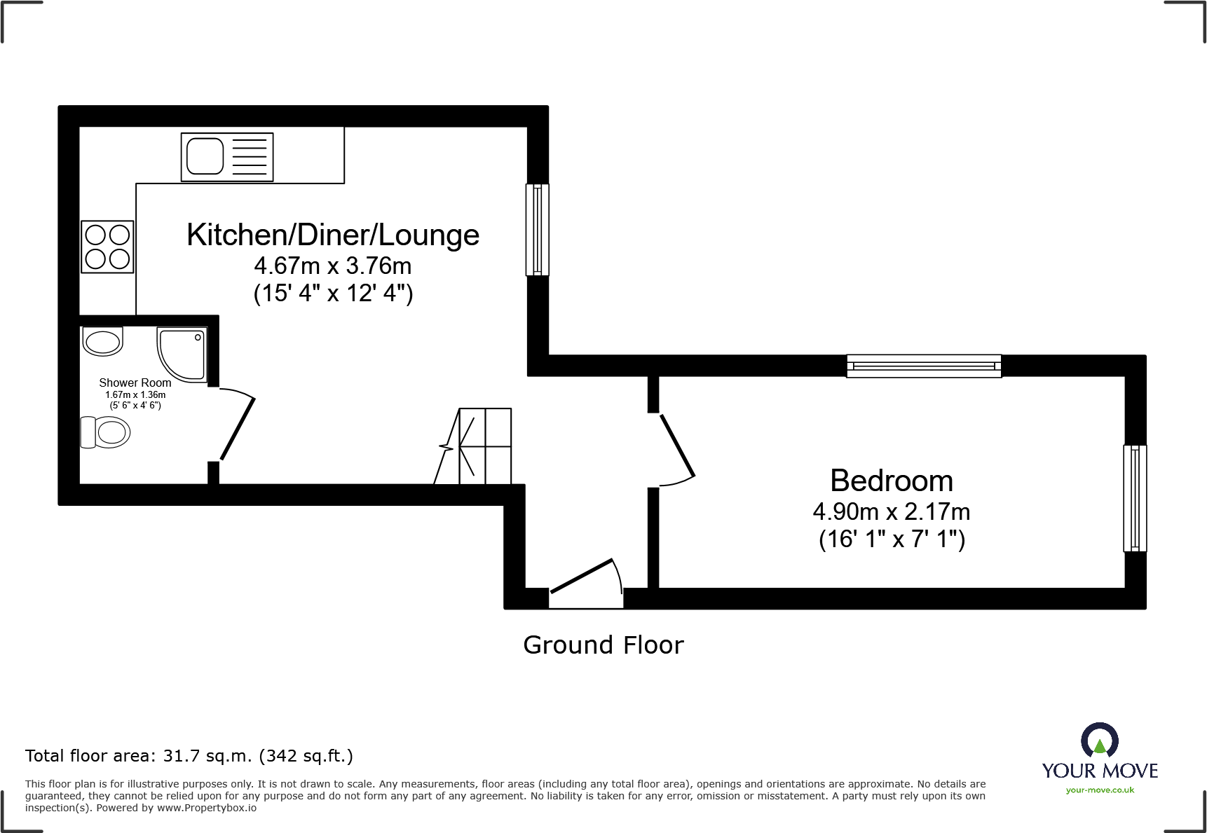 Connaught Avenue, Plymouth, Devon, PL4 floorplan
