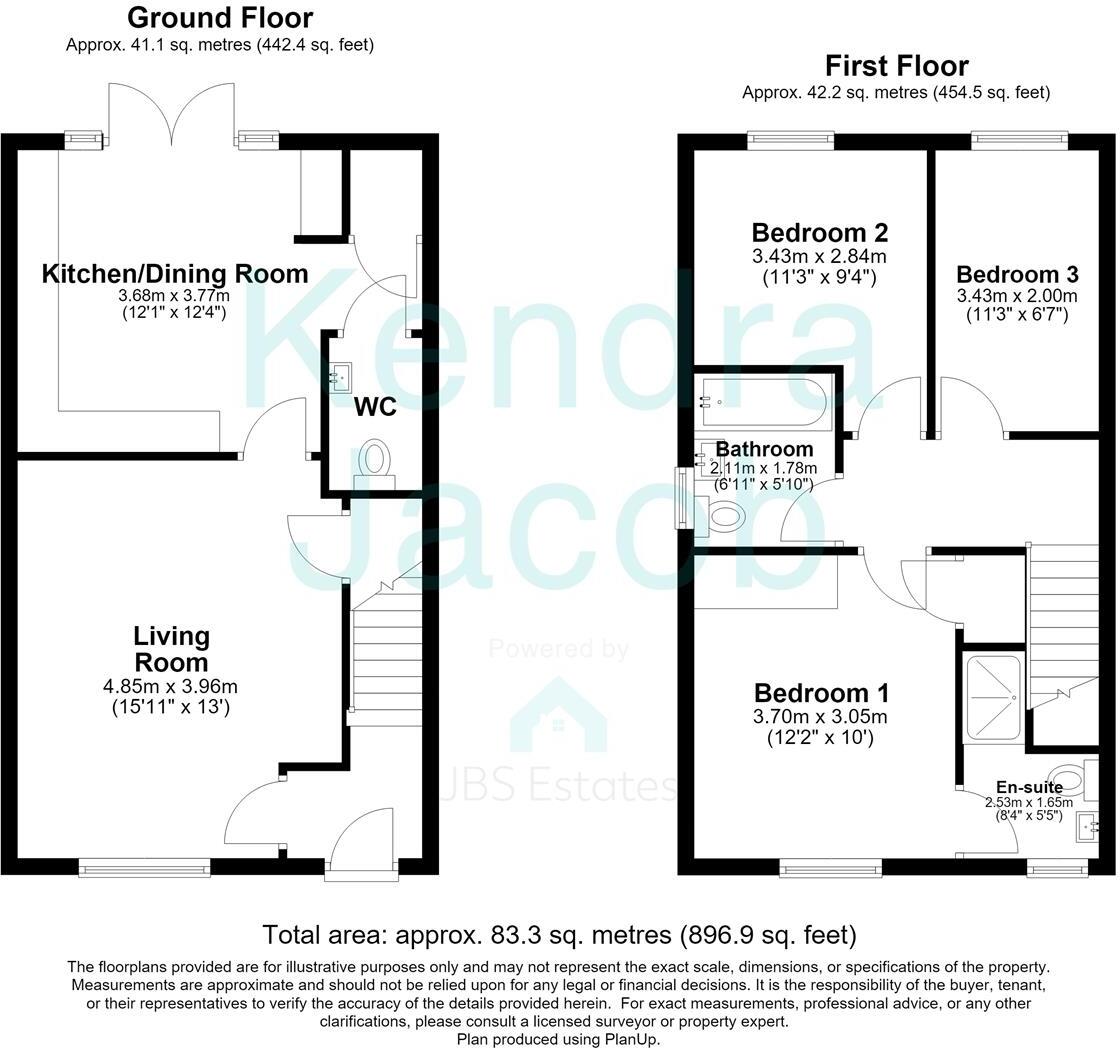 Colliery Road, Creswell floorplan