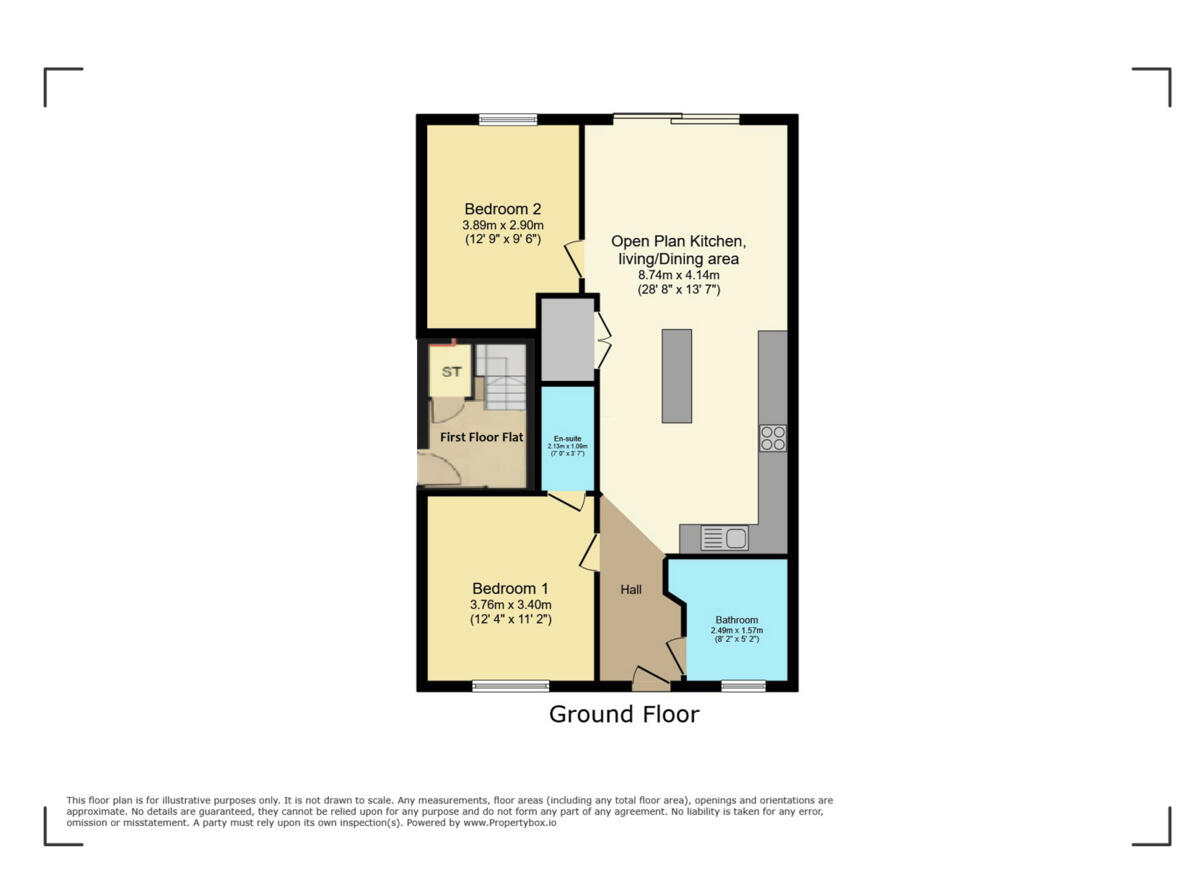 Cumberland Avenue, Southend-on-sea, SS2 floorplan