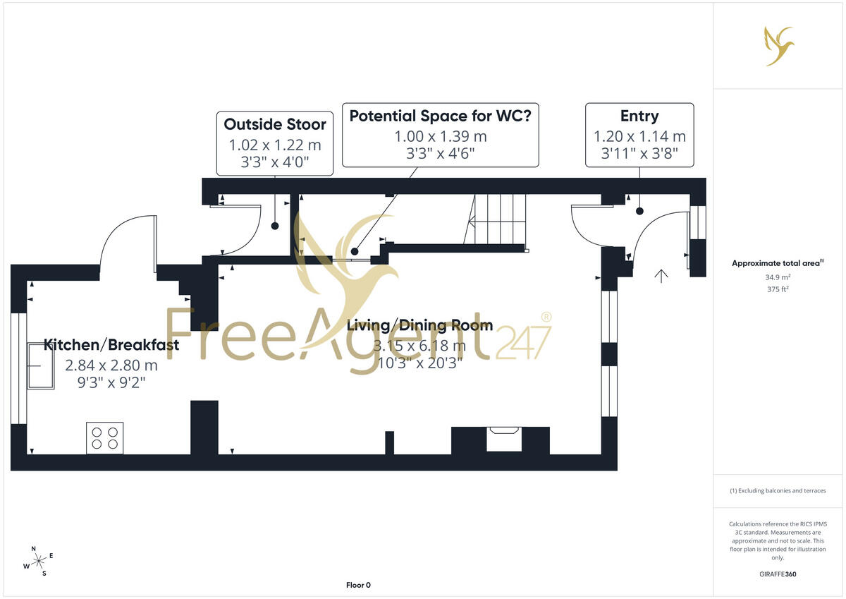 #WelcomeHome to: 25 York Road, Bromyard, HR7 floorplan