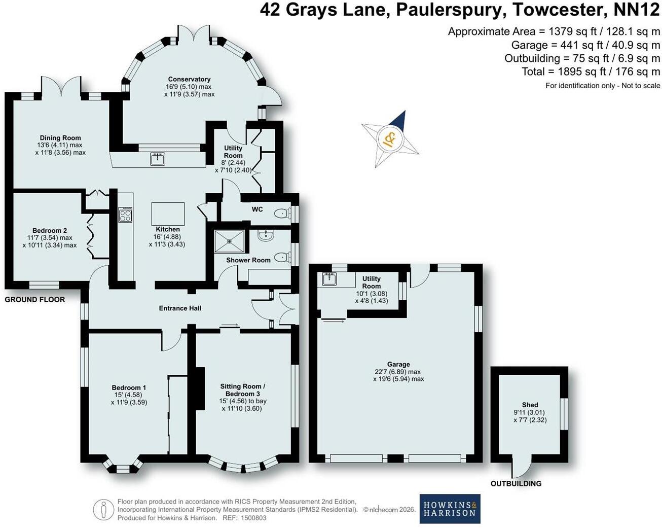 Grays Lane, Paulerspury, NN12 floorplan
