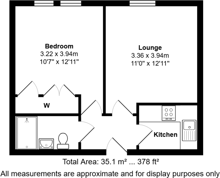 1/1, 37 East King Street, Helensburgh G84 7QJ floorplan