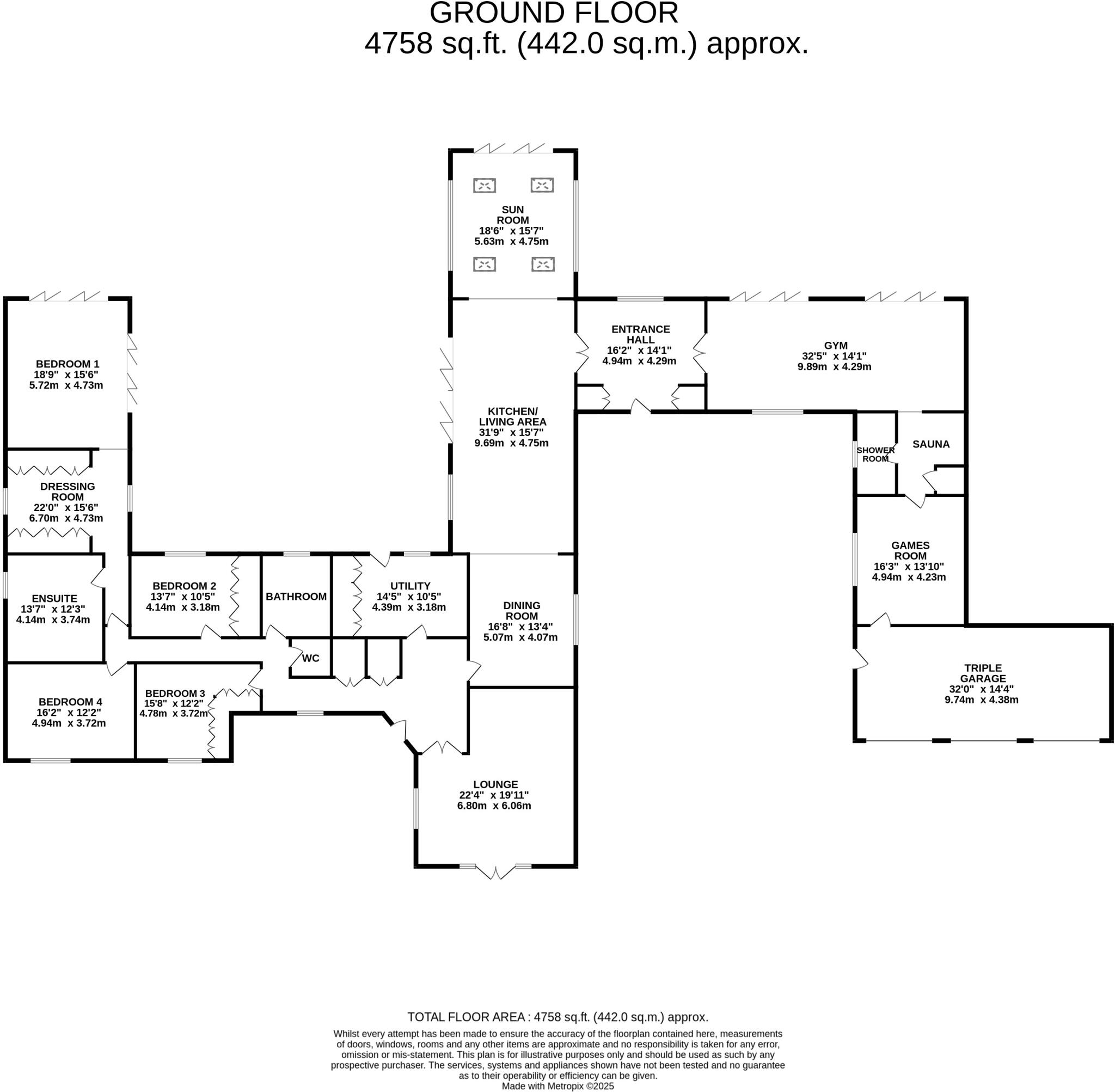 Akeferry Road, Haxey, Doncaster, North Lincolnshire, DN9 floorplan