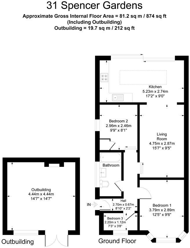 Spencer Gardens, Rochford floorplan