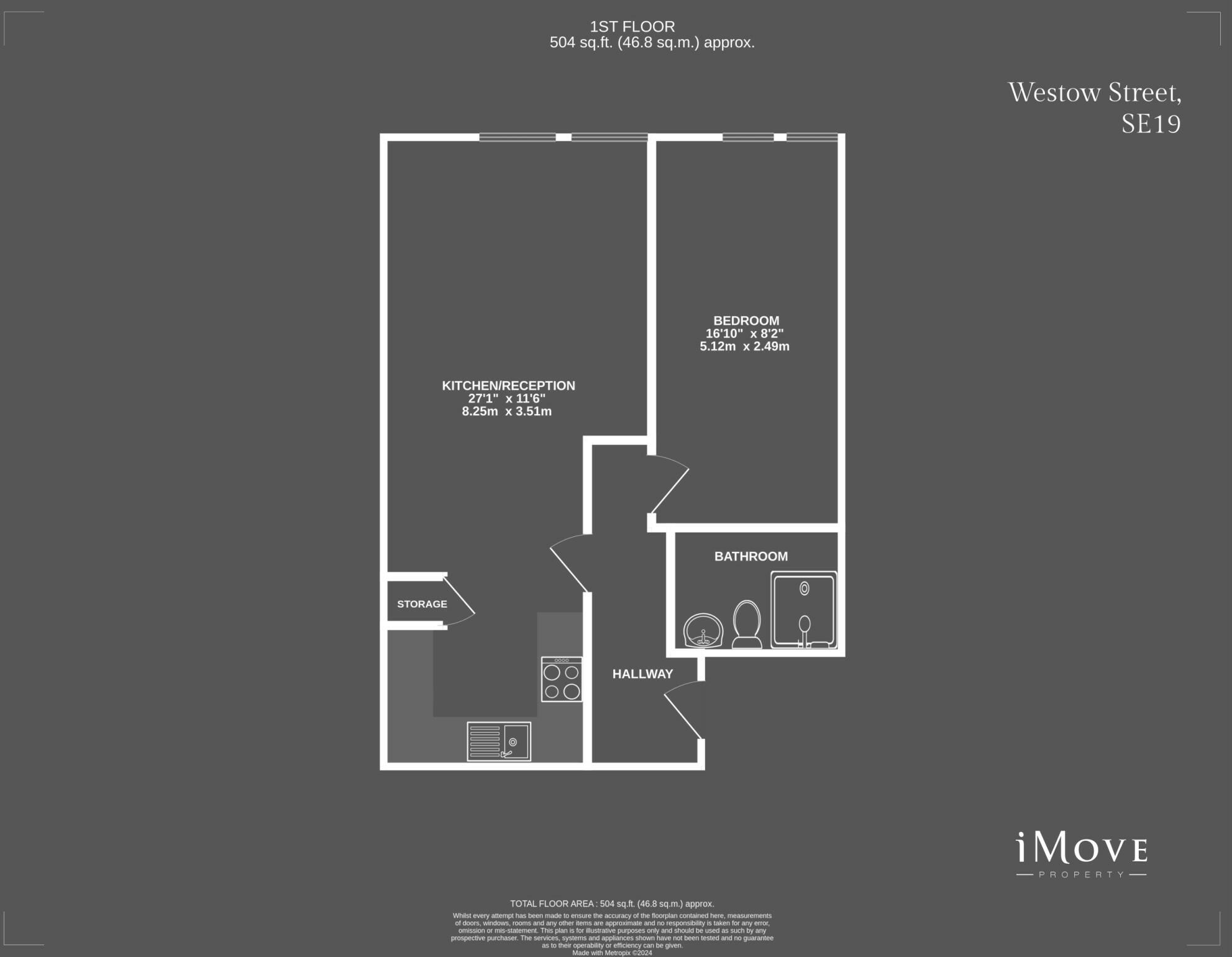 Westow Street, London, SE19 floorplan