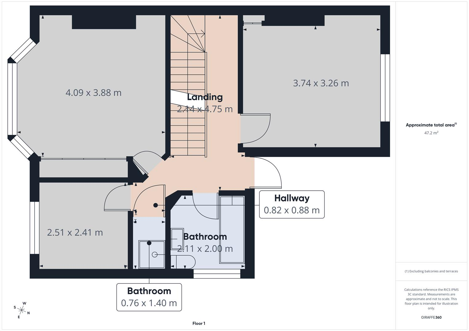 Princesway, Wallasey floorplan