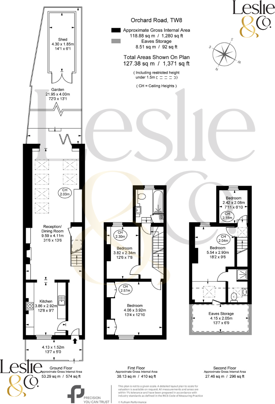 Orchard Road, Brentford, London, TW8 floorplan