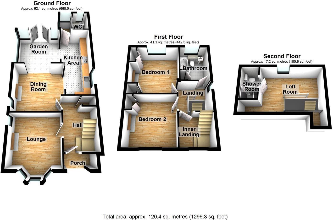 Connaught Road, Market Harborough floorplan