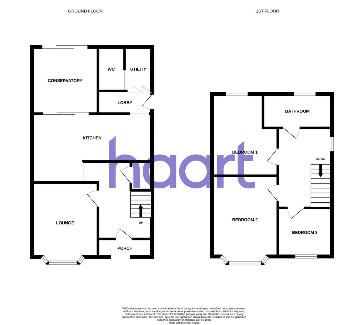 Franklin Crescent, Bennethorpe, Doncaster floorplan