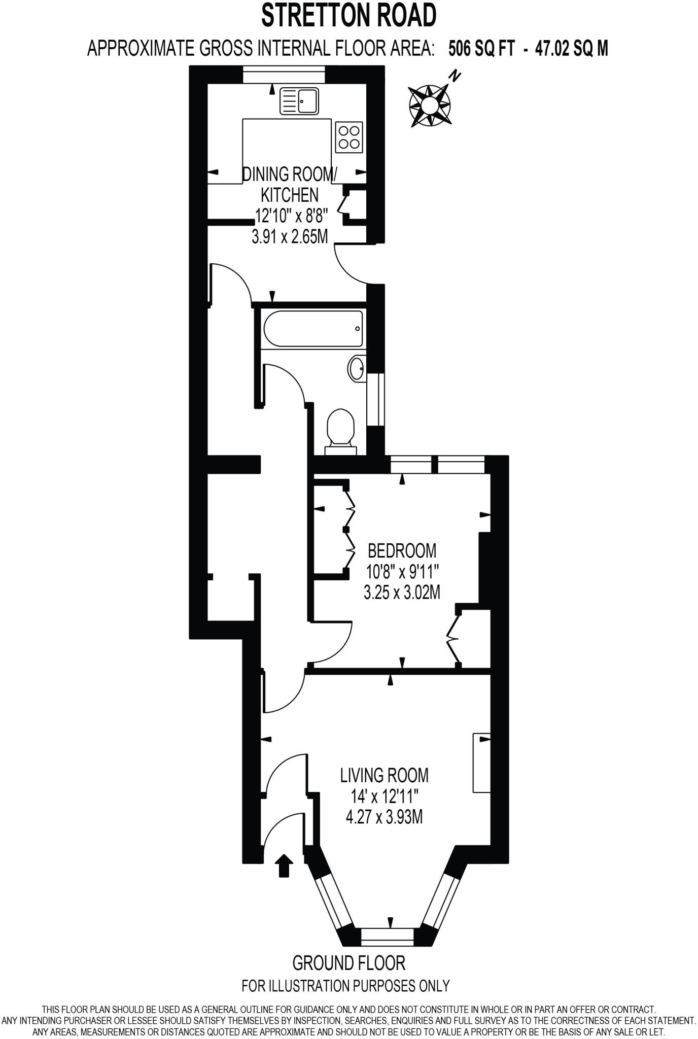 Stretton Road, East Croydon floorplan