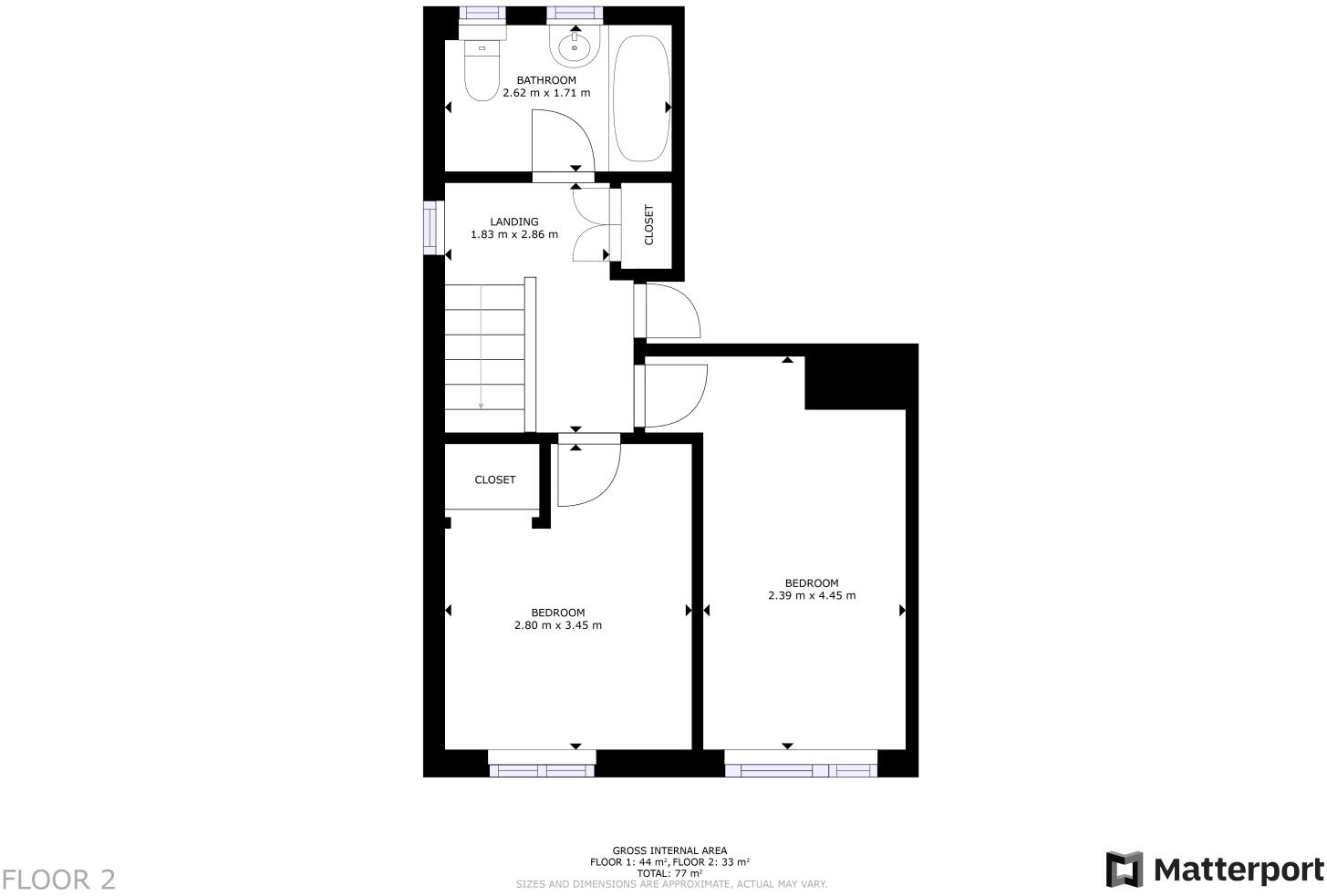 7 Weston Avenue, The Arboretum, Nottingham, NG7 4BA floorplan
