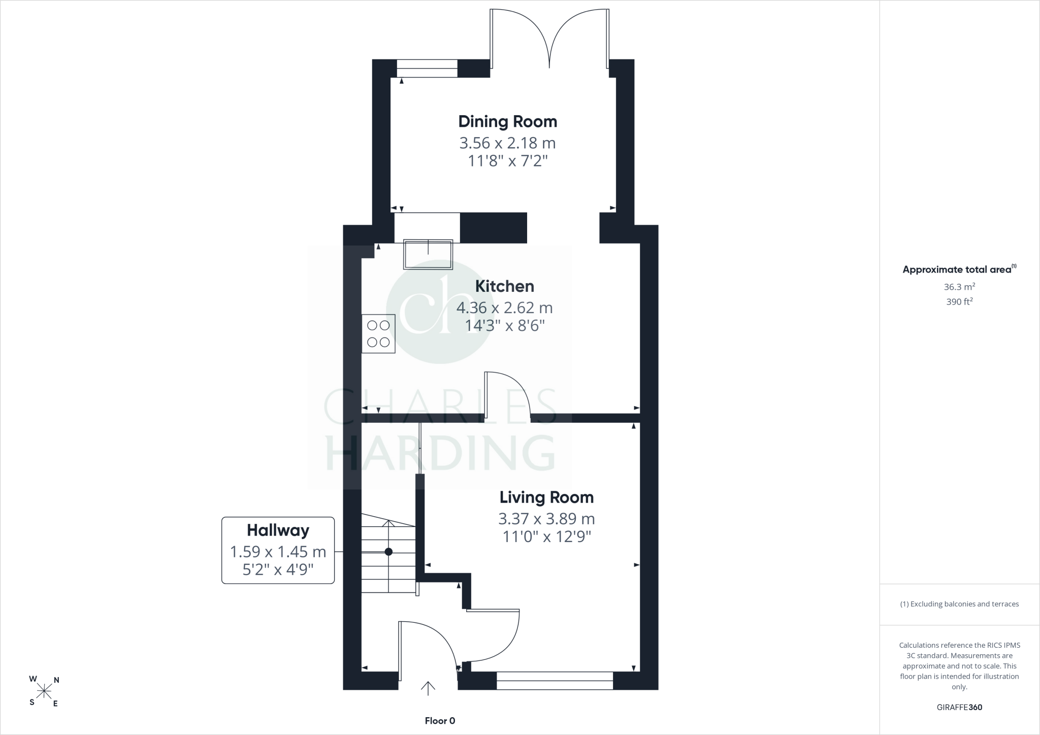Beddington Court, Kingsdown Park, Wiltshire, SN3 floorplan