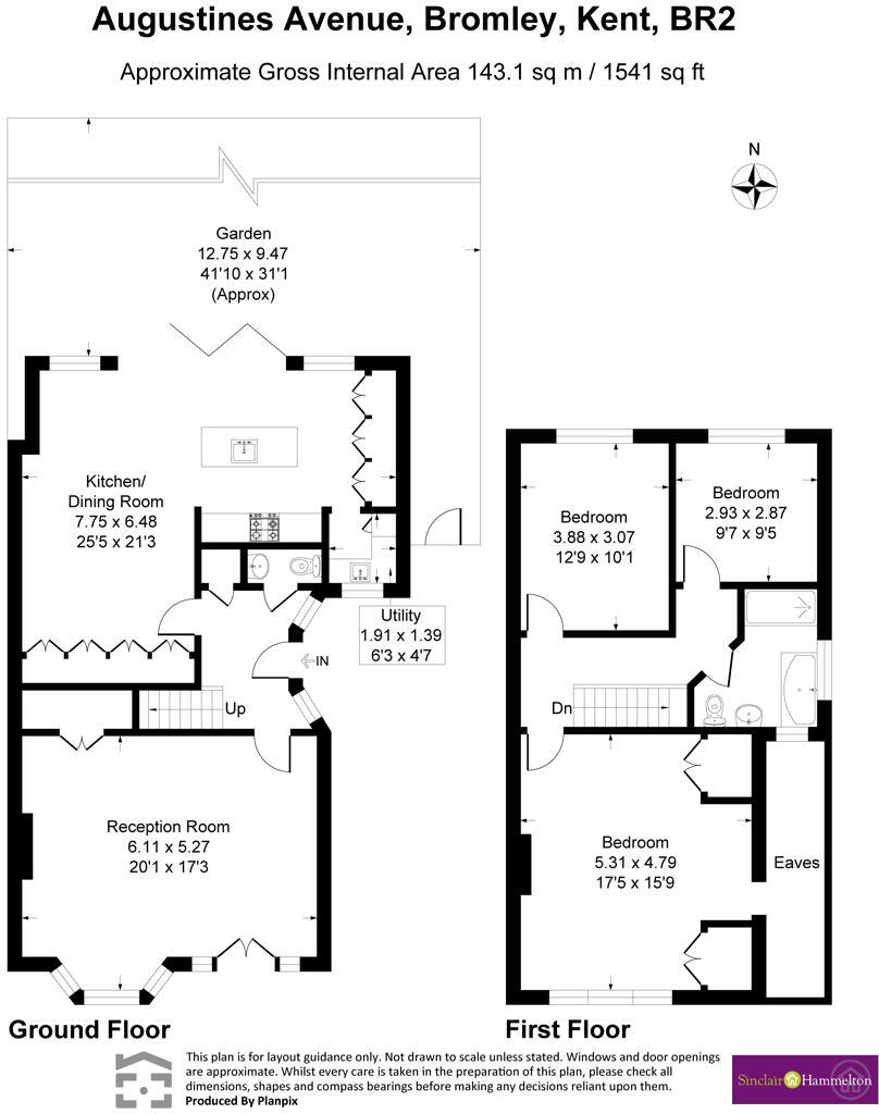 St. Augustines Avenue, Bromley floorplan