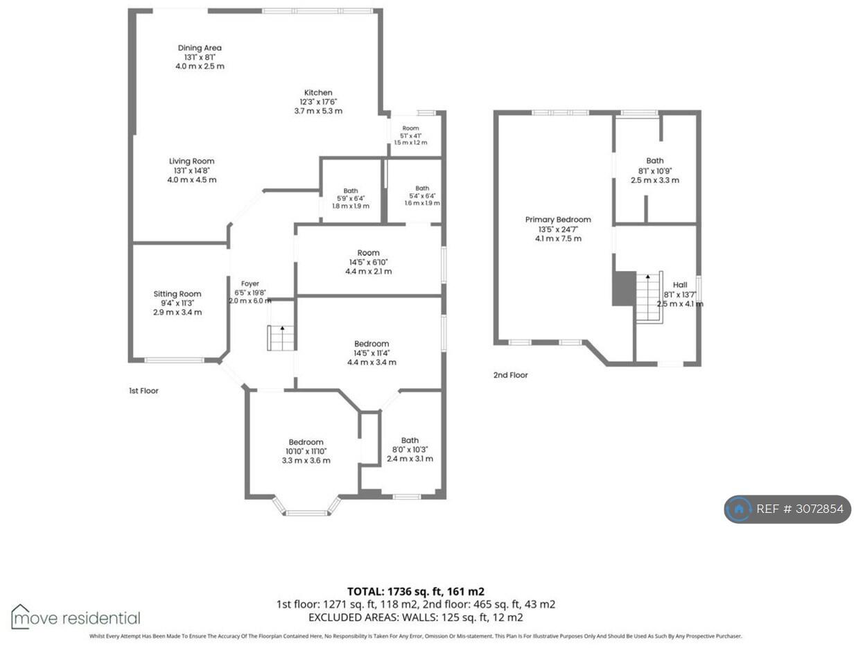 Menlove Avenue, Liverpool, L25 floorplan