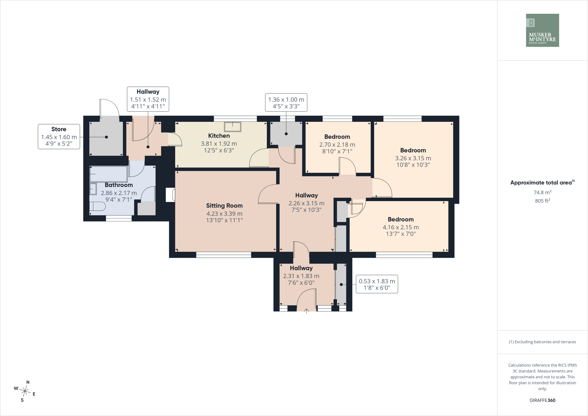The Street, Somerleyton floorplan