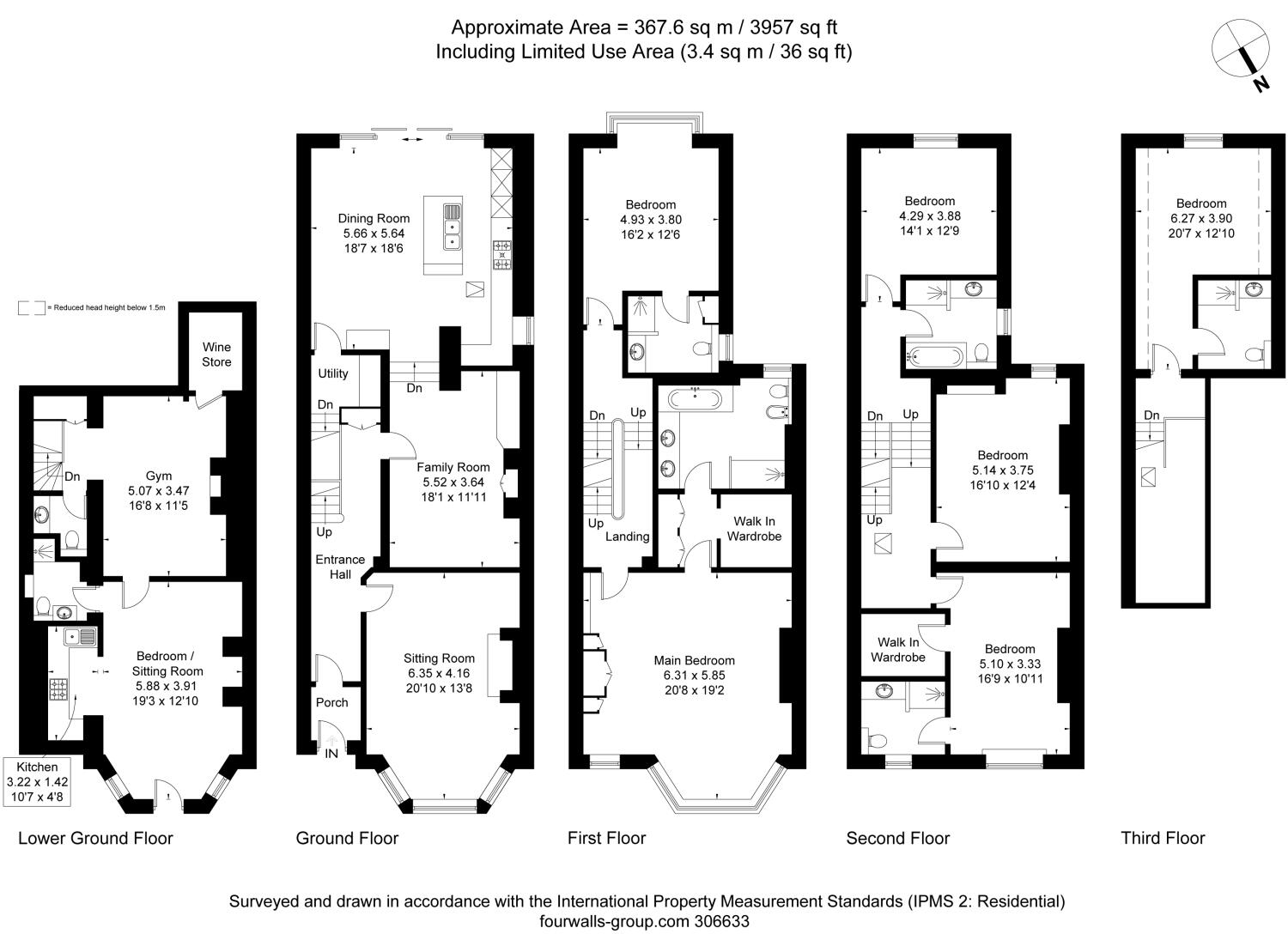 Clifton, Bristol, BS8 floorplan