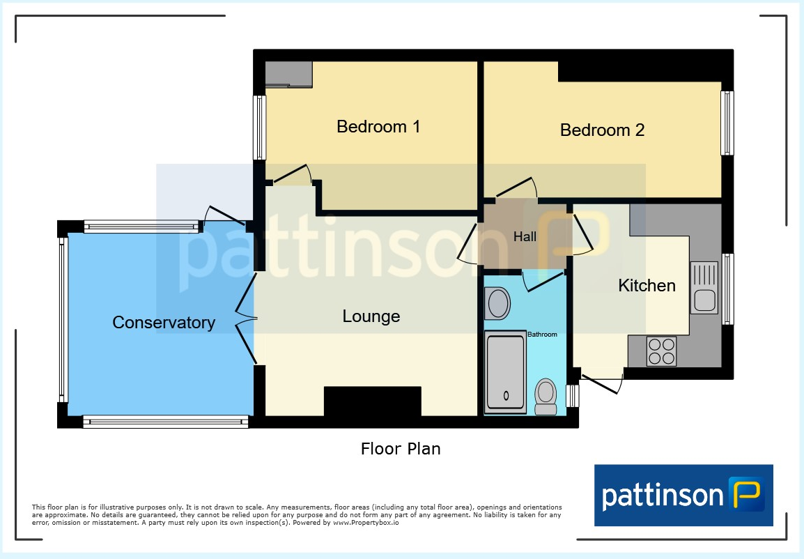 Fairport Terrace, Horden, Peterlee, Durham, SR8 3SY floorplan