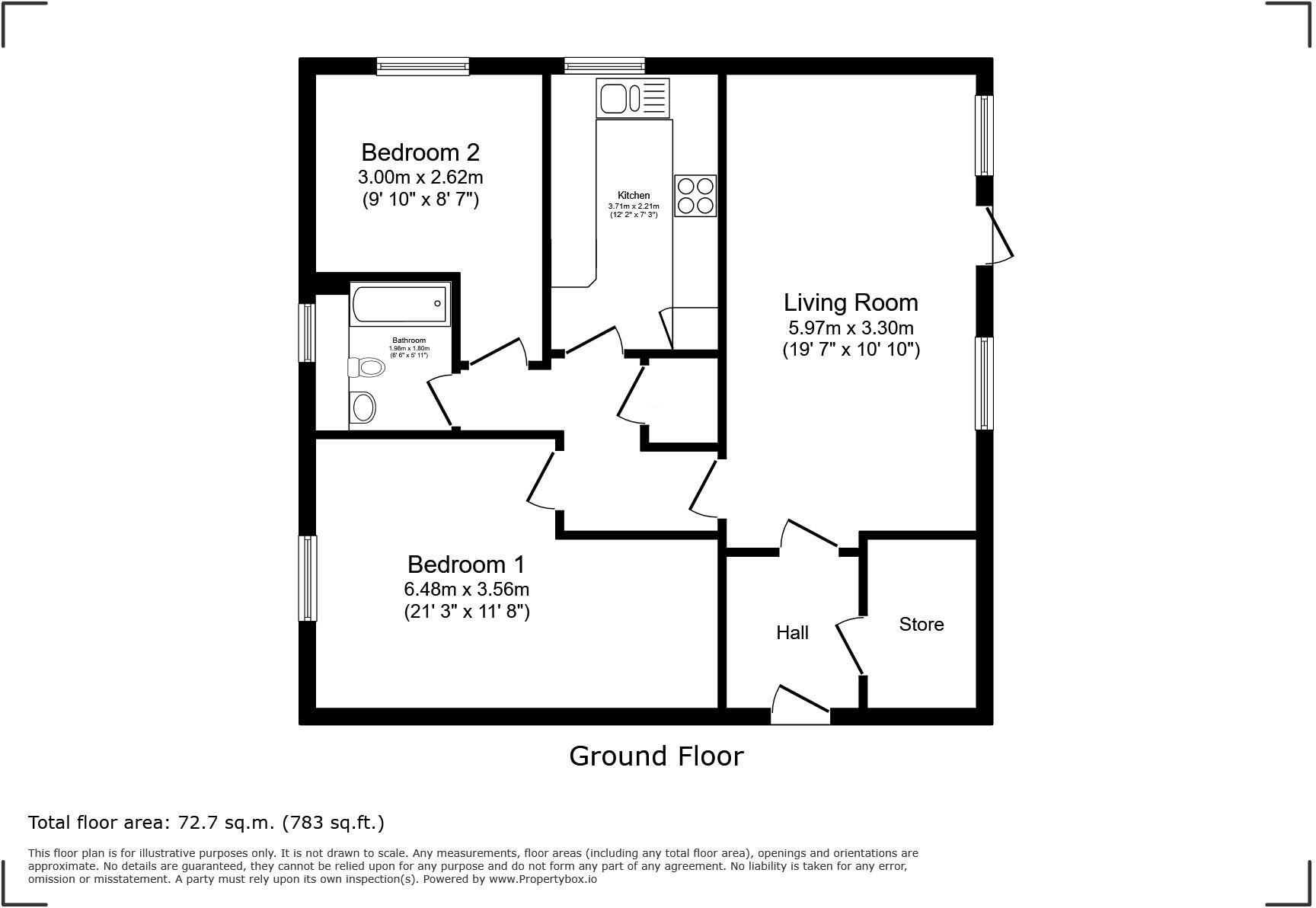 Grafton House, Western Road, Andover, Hampshire, SP10 floorplan