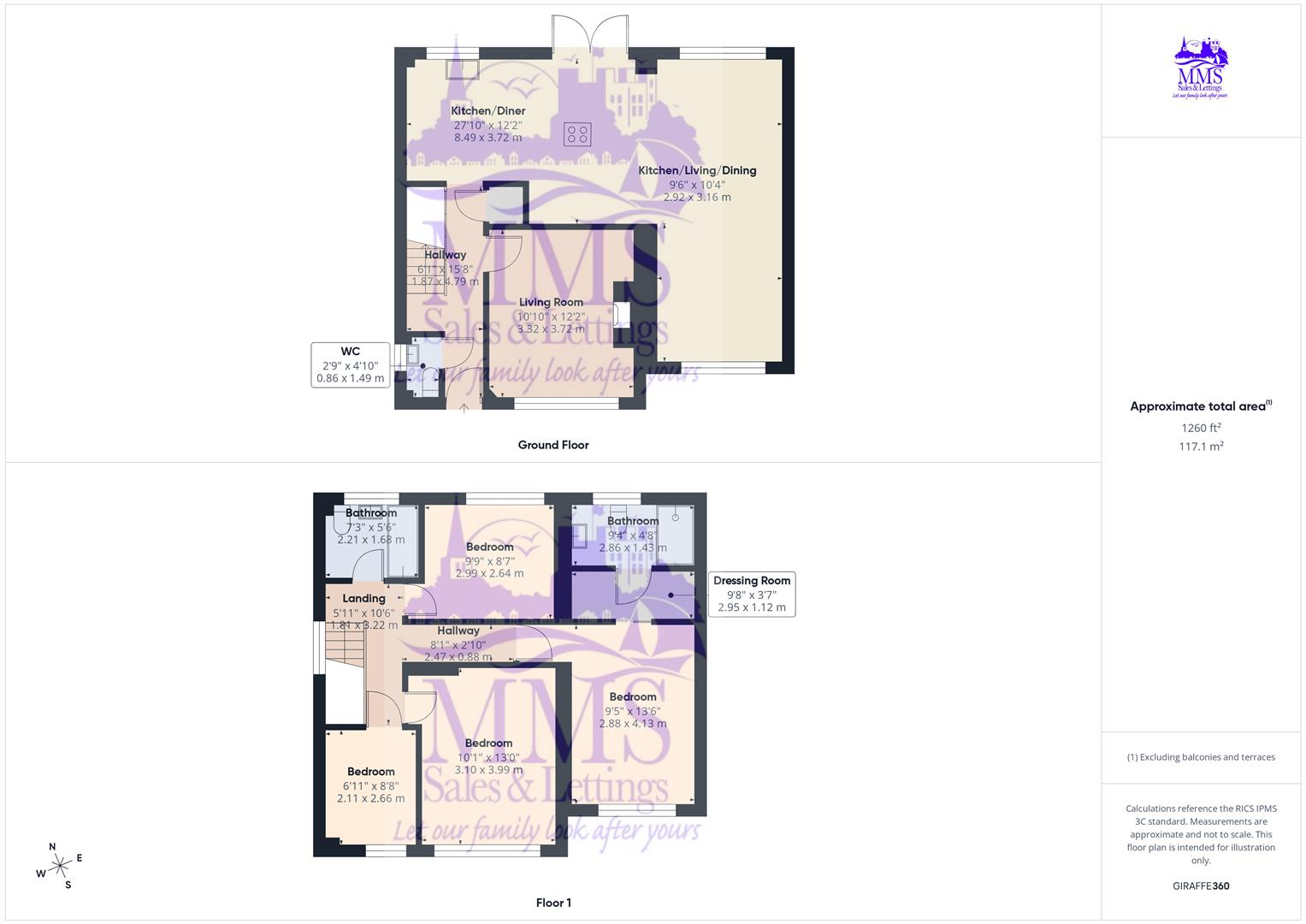 Milton Avenue, Cliffe Woods, Rochester floorplan