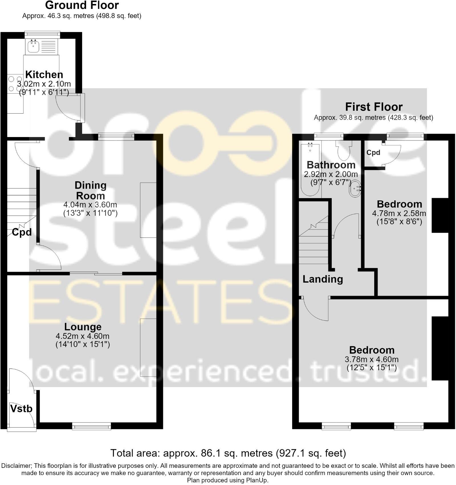 Piccadilly Street, Haslingden floorplan