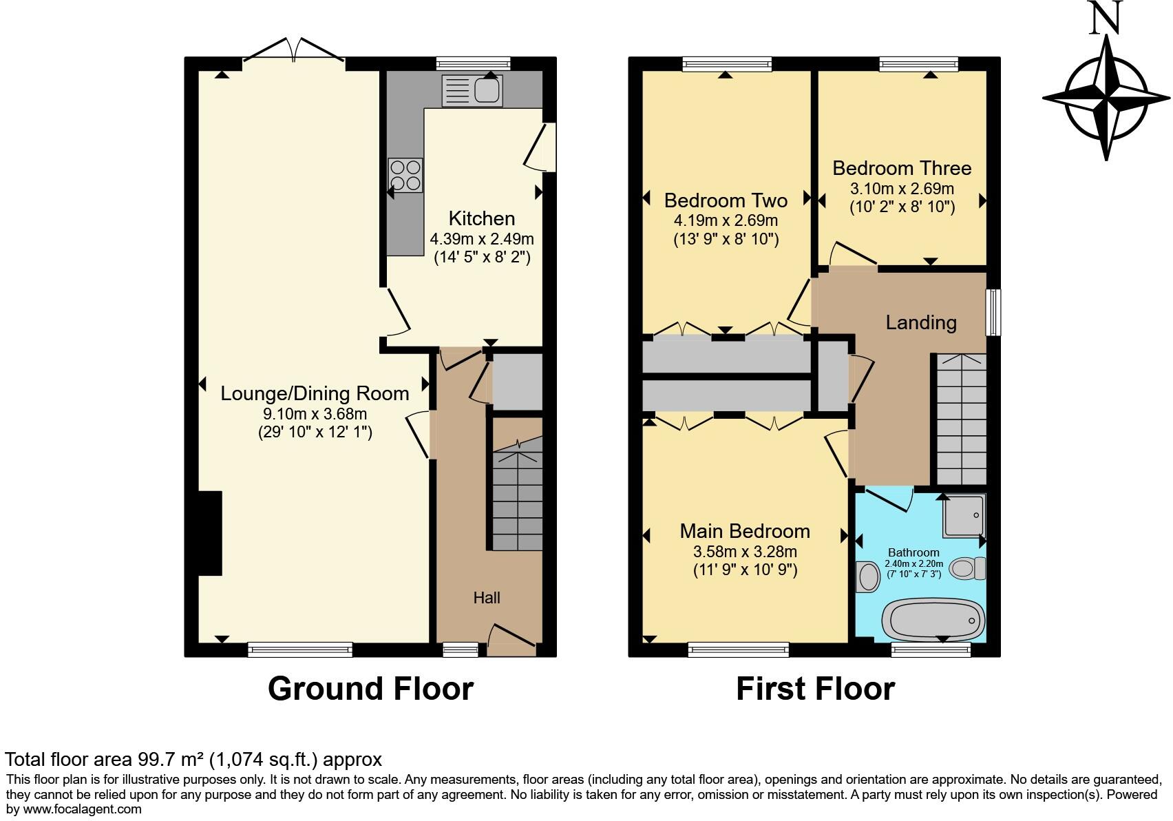South Street, West Rainton, DH4 floorplan