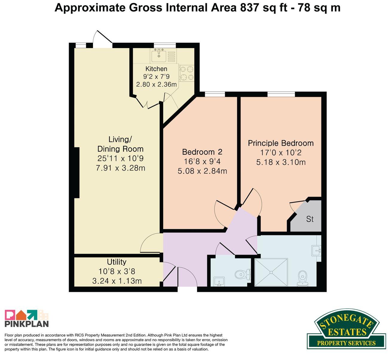 Old Park Road, Hitchin, SG5 floorplan