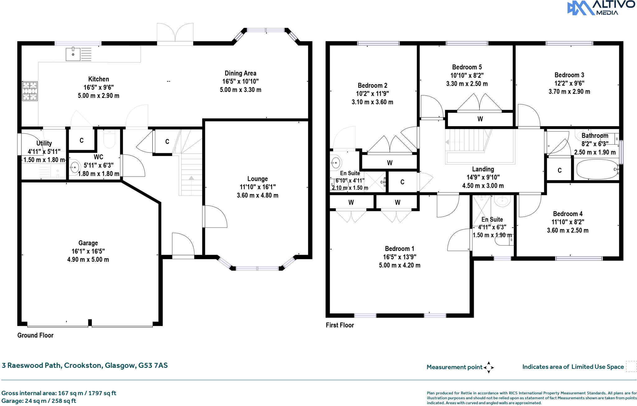 Raeswood Path, Crookston, Glasgow floorplan