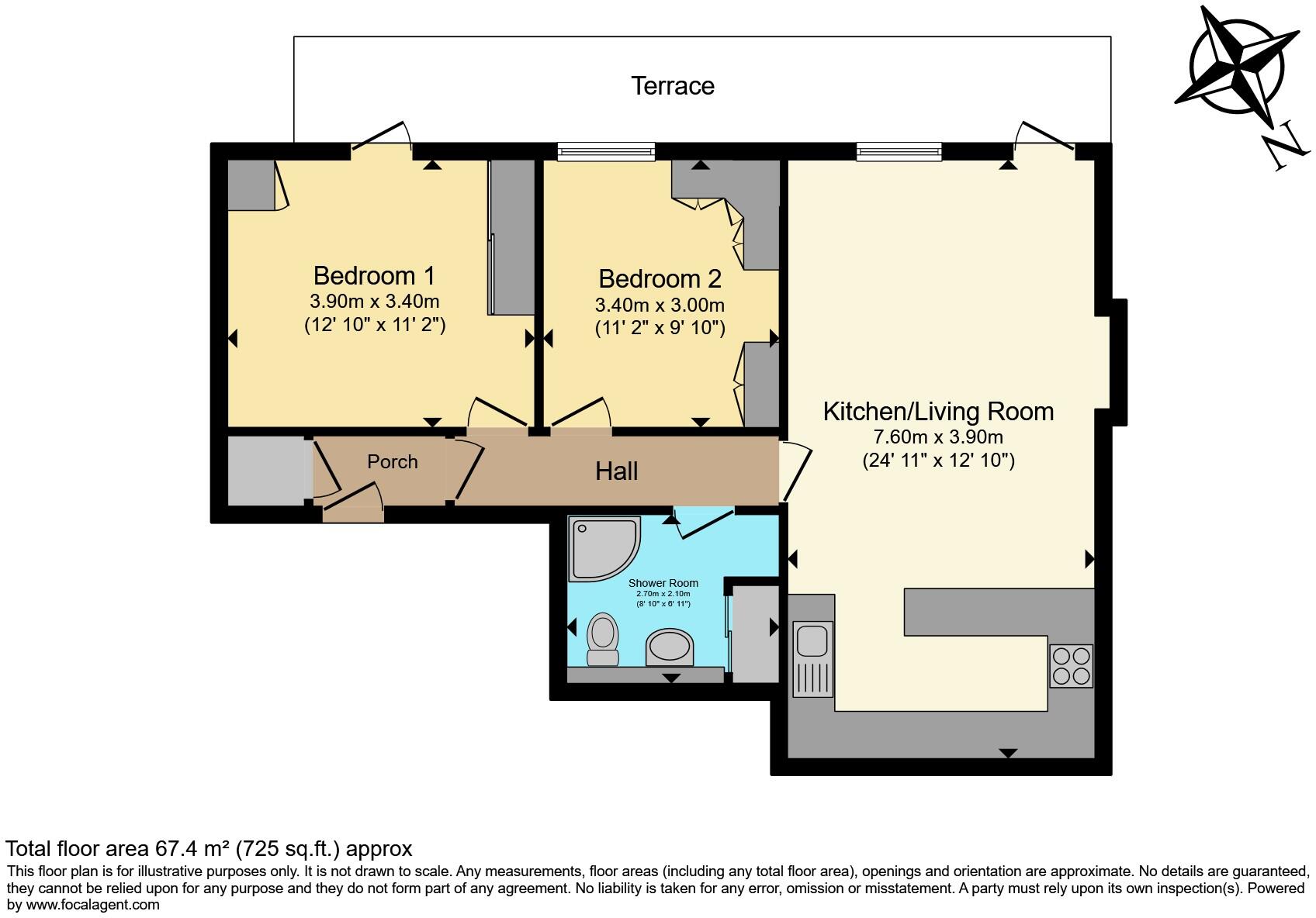 Matlock Green, Matlock, DE4 floorplan