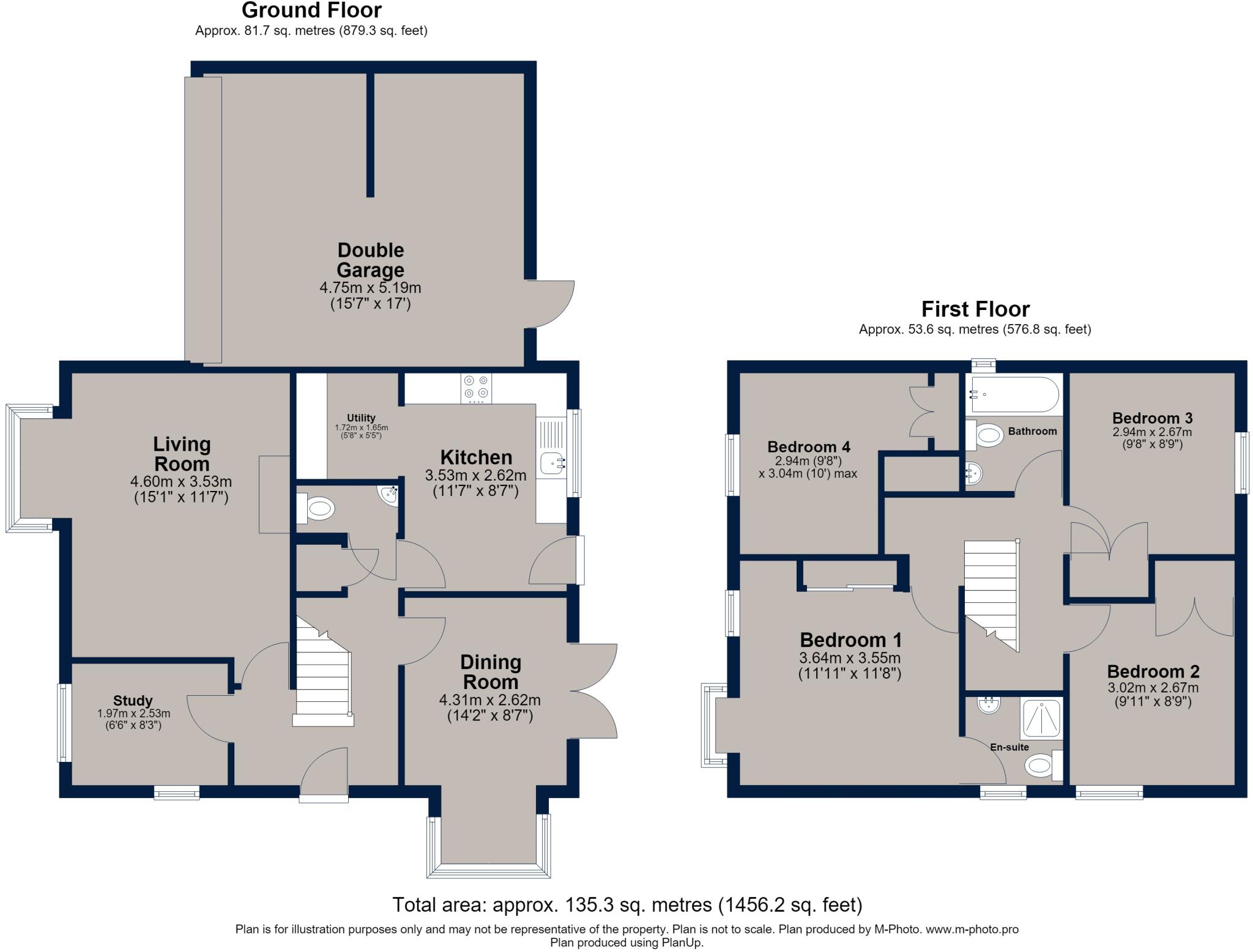 Monson Way, Oundle, Northamptonshire, PE8 floorplan