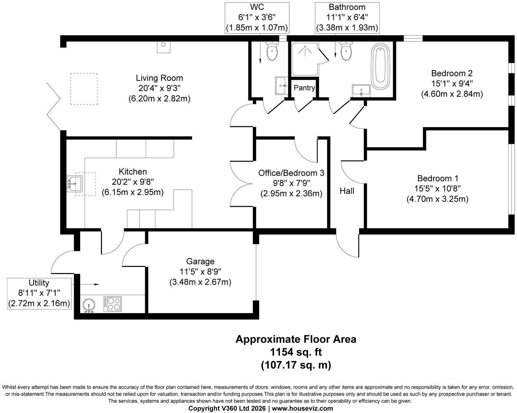 Brookdale Way, Waverton, CH3 floorplan