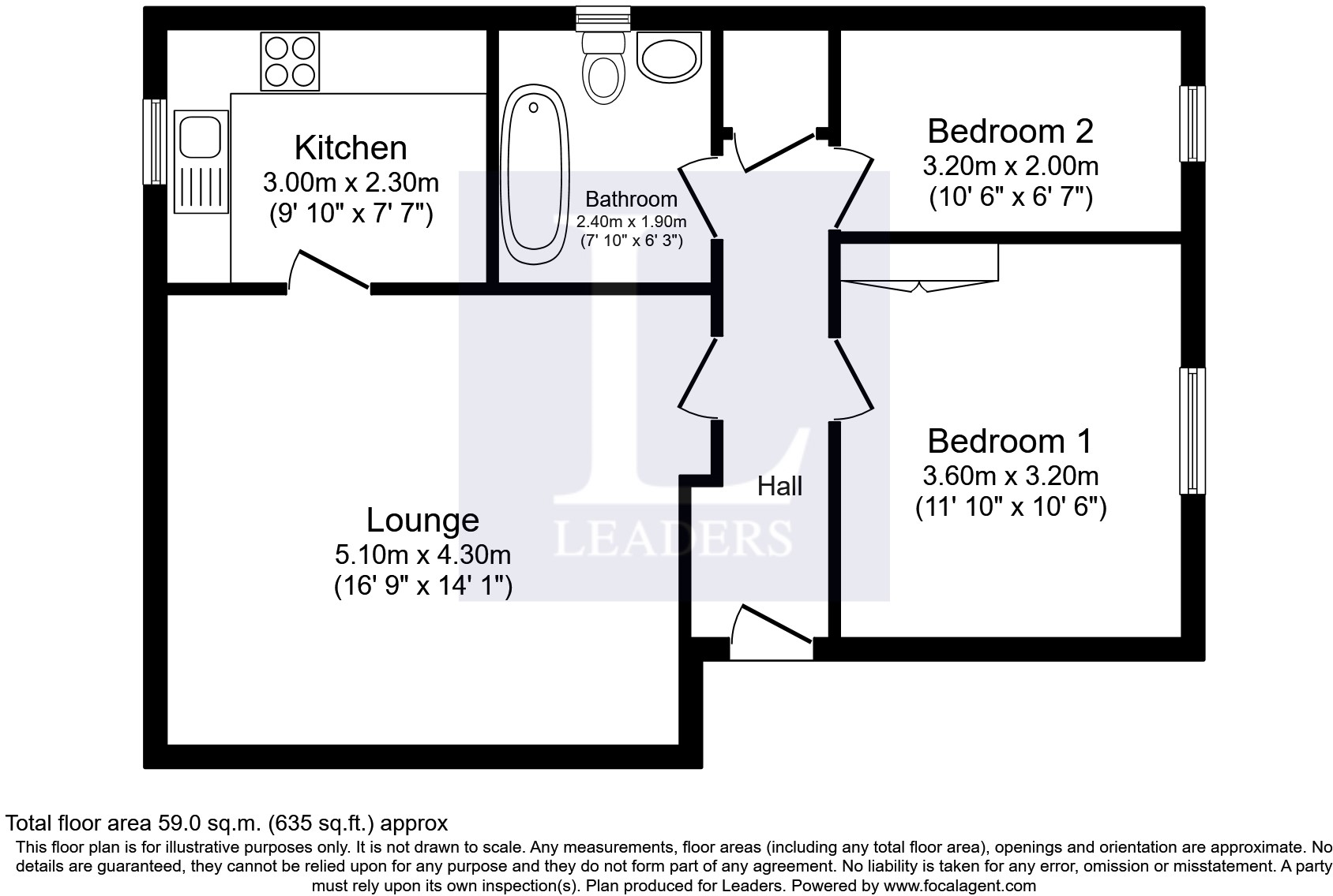 Becketts Court, Glebe Road, Chelmsford floorplan