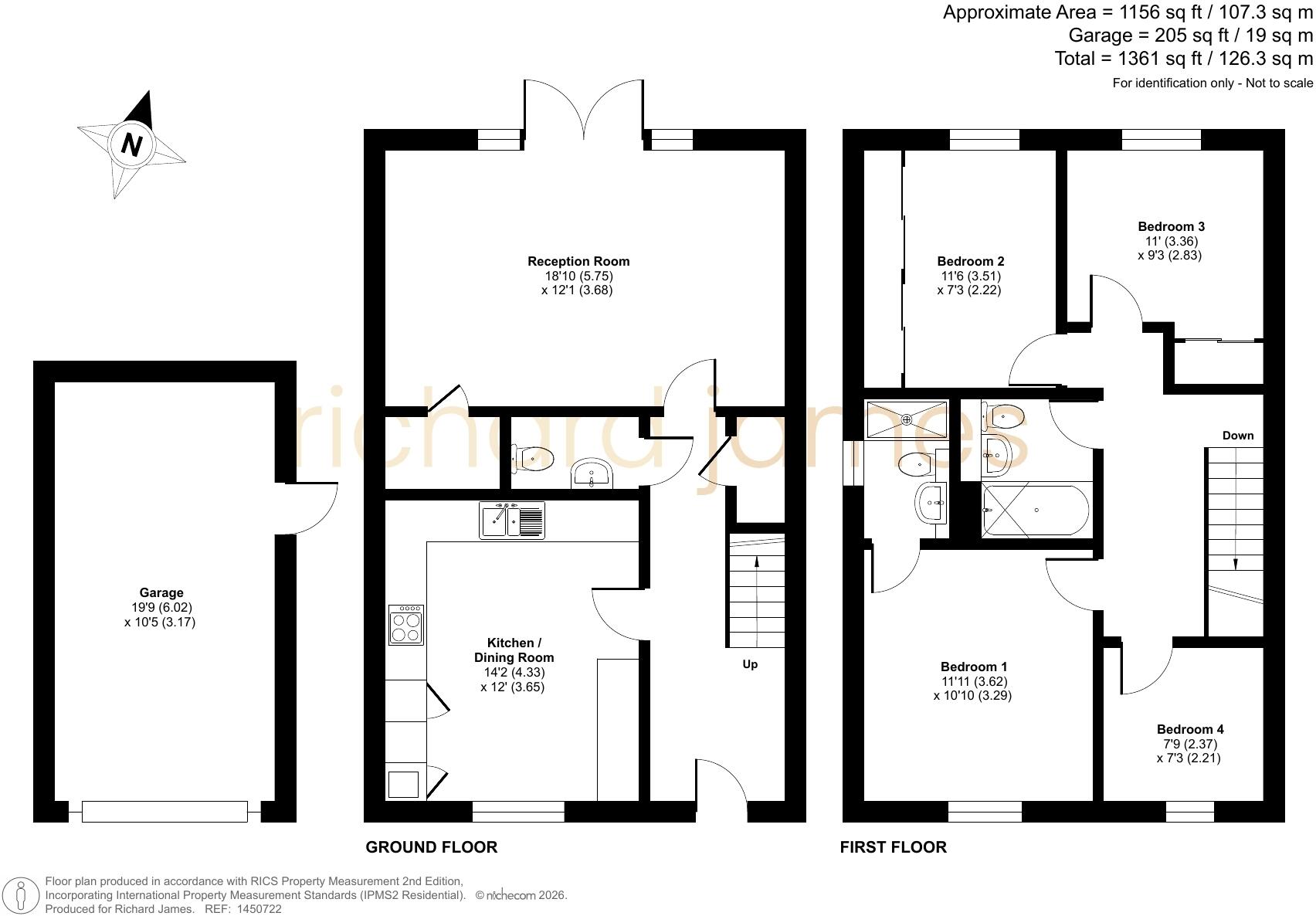 Fitzgerold Avenue, Swindon, SN6 floorplan