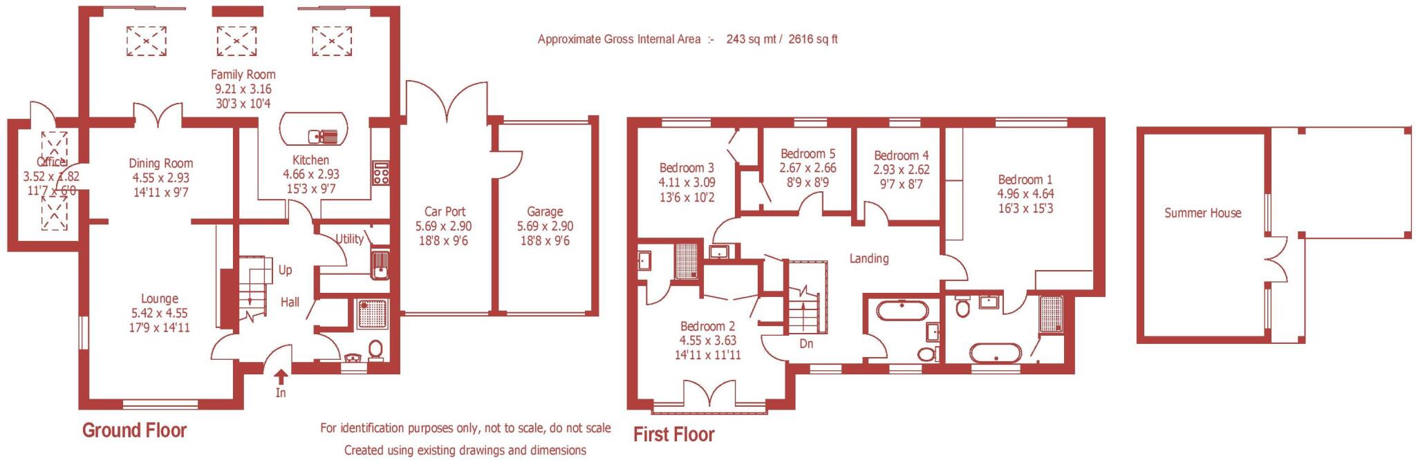 Chalbury, Wimborne, Dorset, BH21 floorplan
