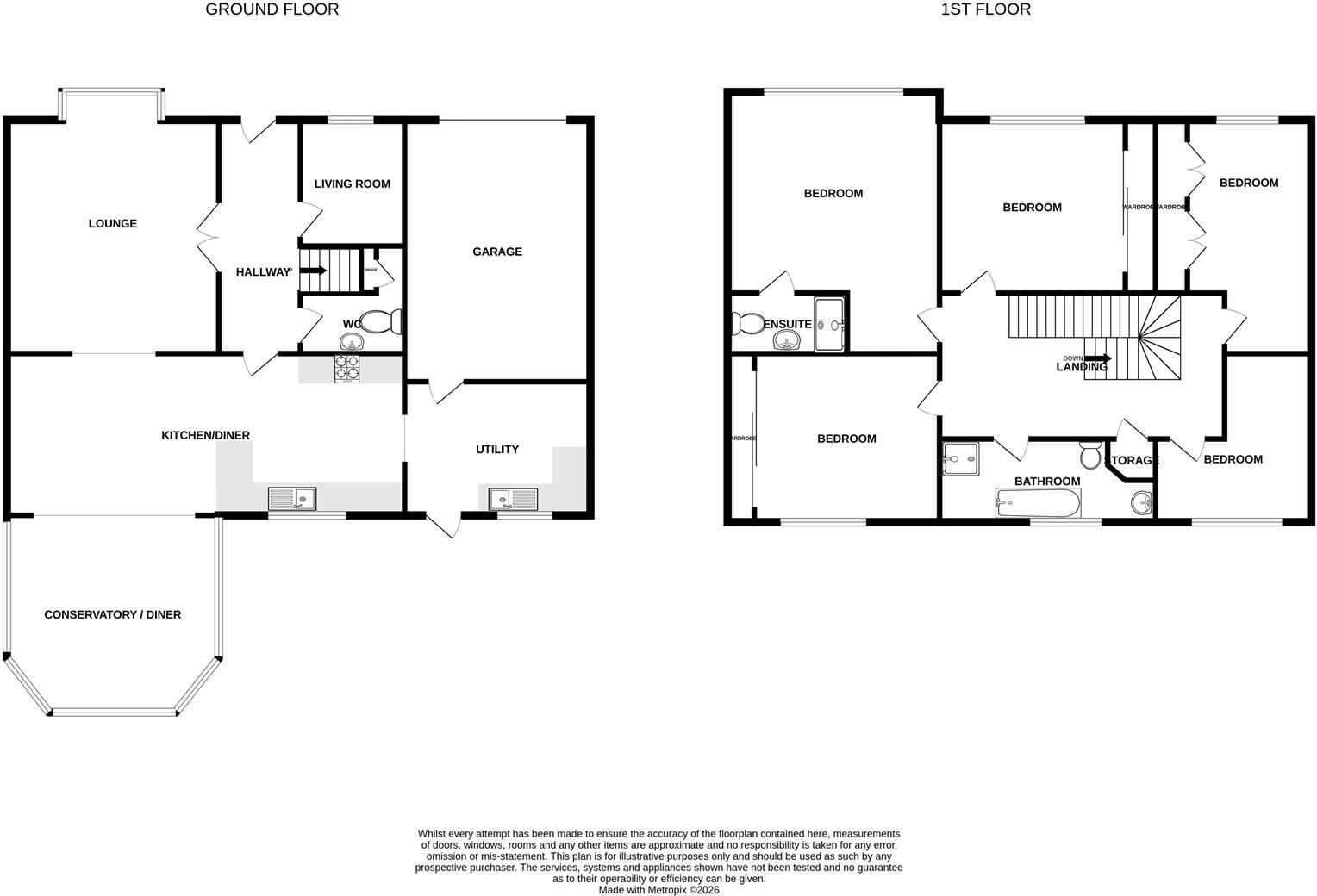 Chestnut Grove, Benfleet floorplan
