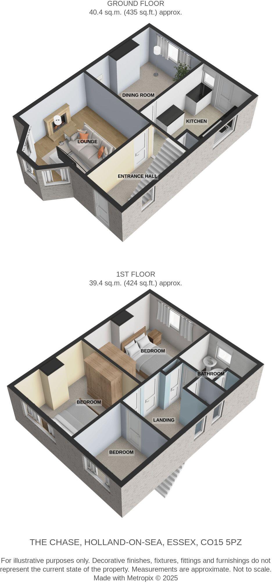 The Chase, Holland on Sea, CO15 5PZ floorplan