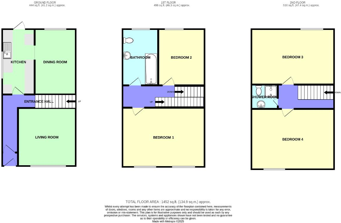 Chestnut Street, Southport, Merseyside, PR8 6QP floorplan