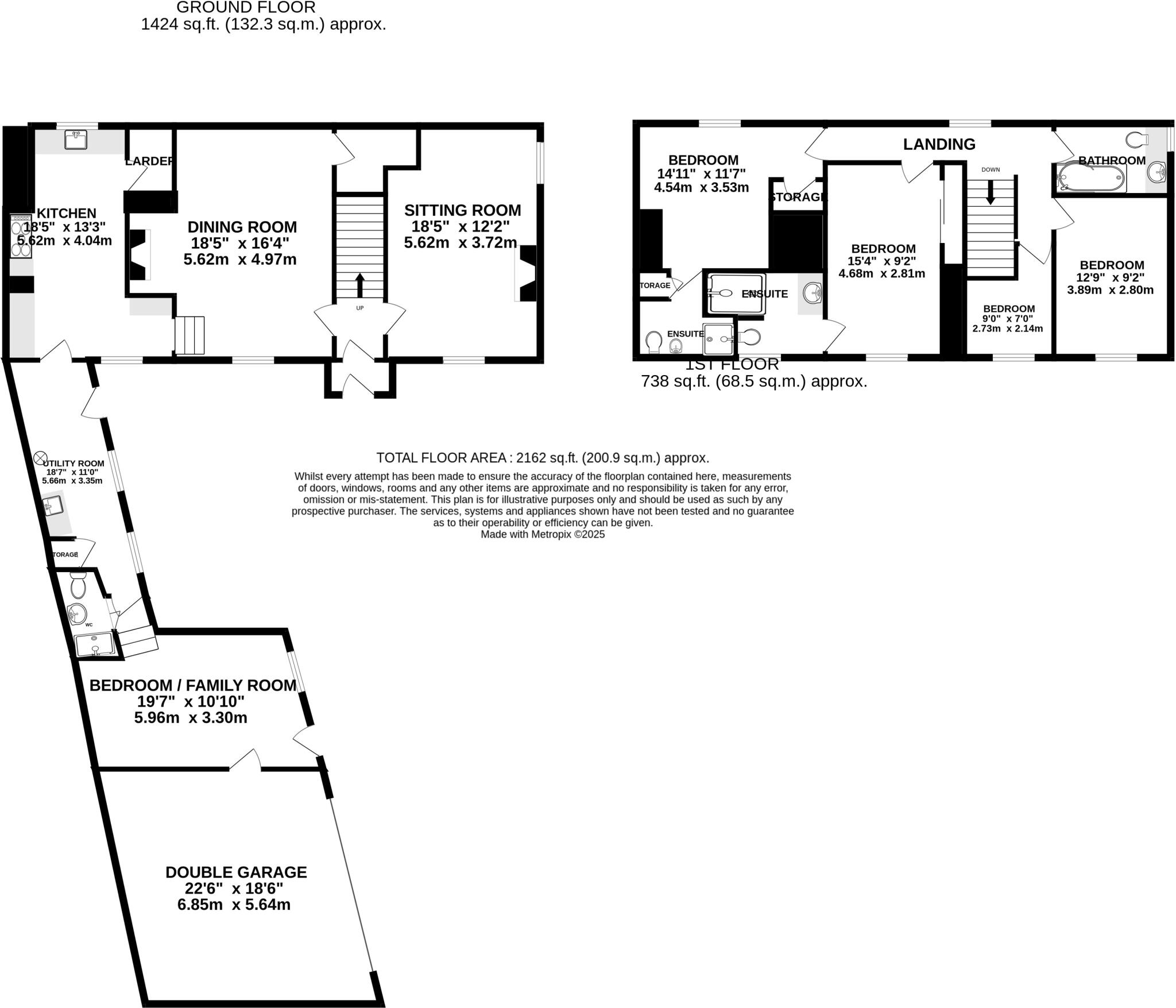 Huntshaw, Torrington, Devon, EX38 floorplan