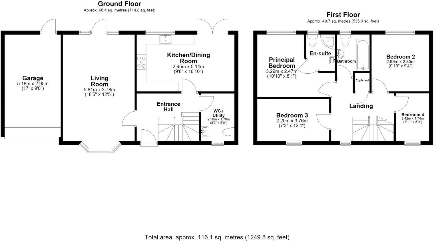 Camomile Walk, Portishead, BS20 7JP floorplan