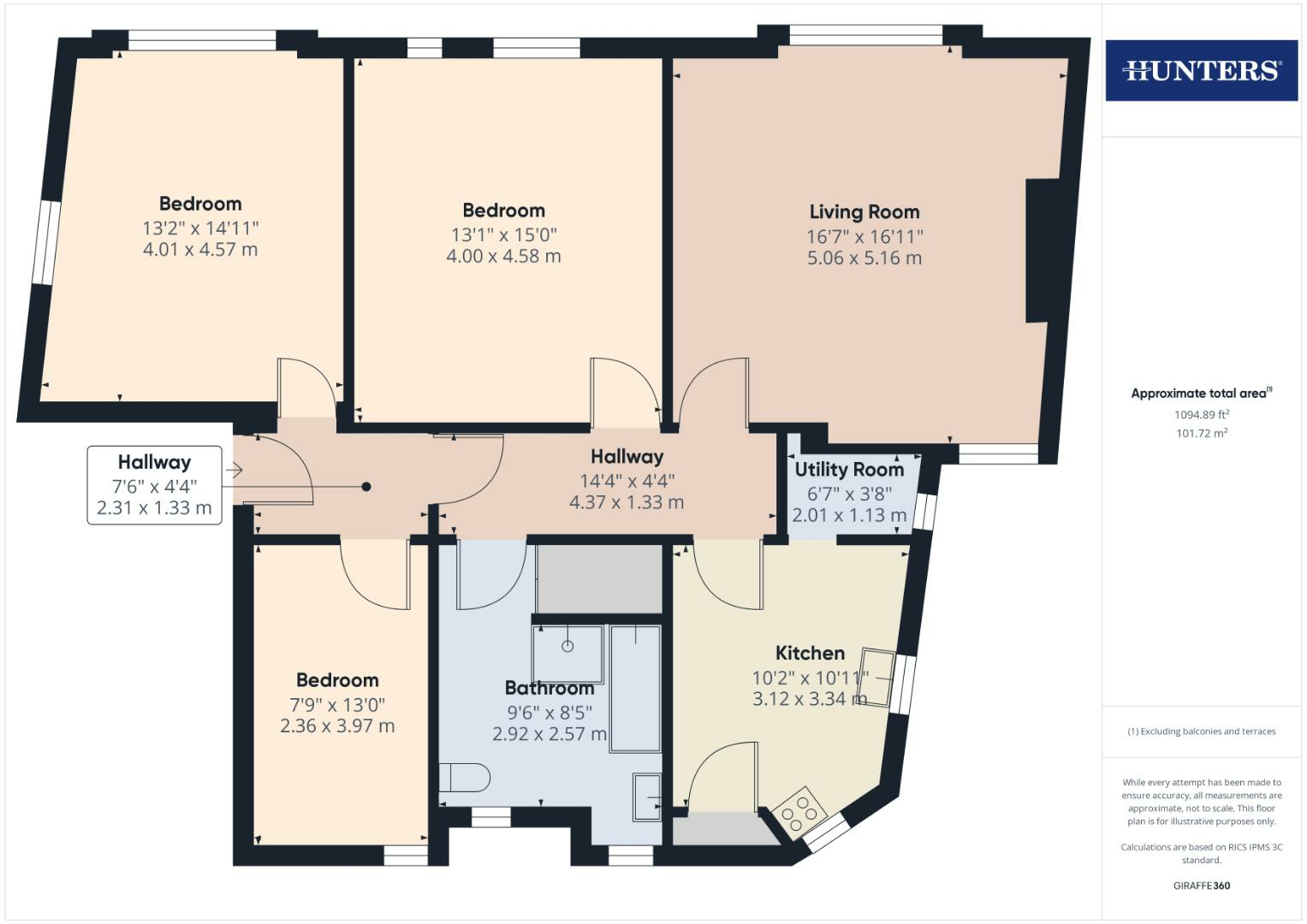 Cliff Street, Bridlington floorplan