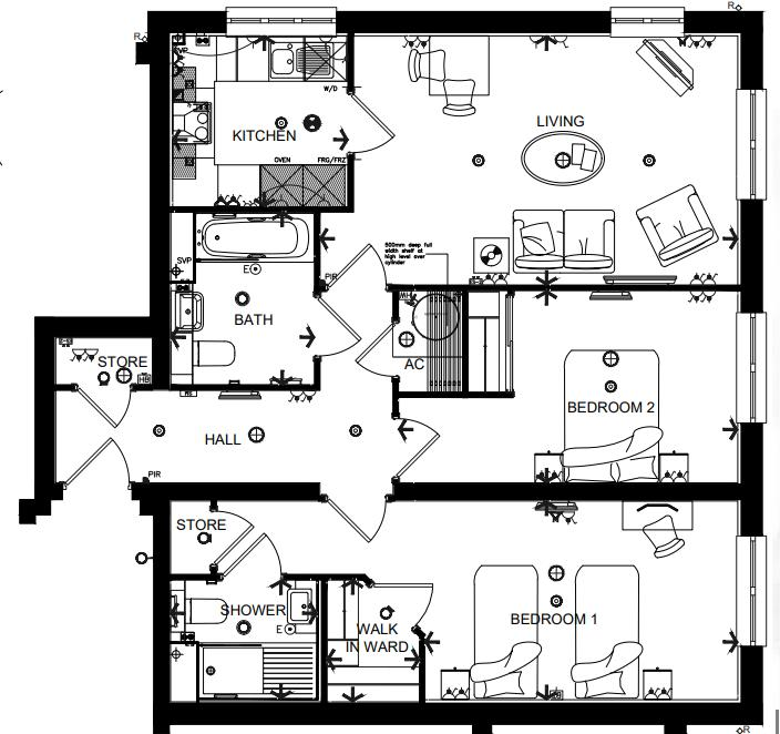 Paddock Lodge, Paddock Wood, Tonbridge, Kent floorplan