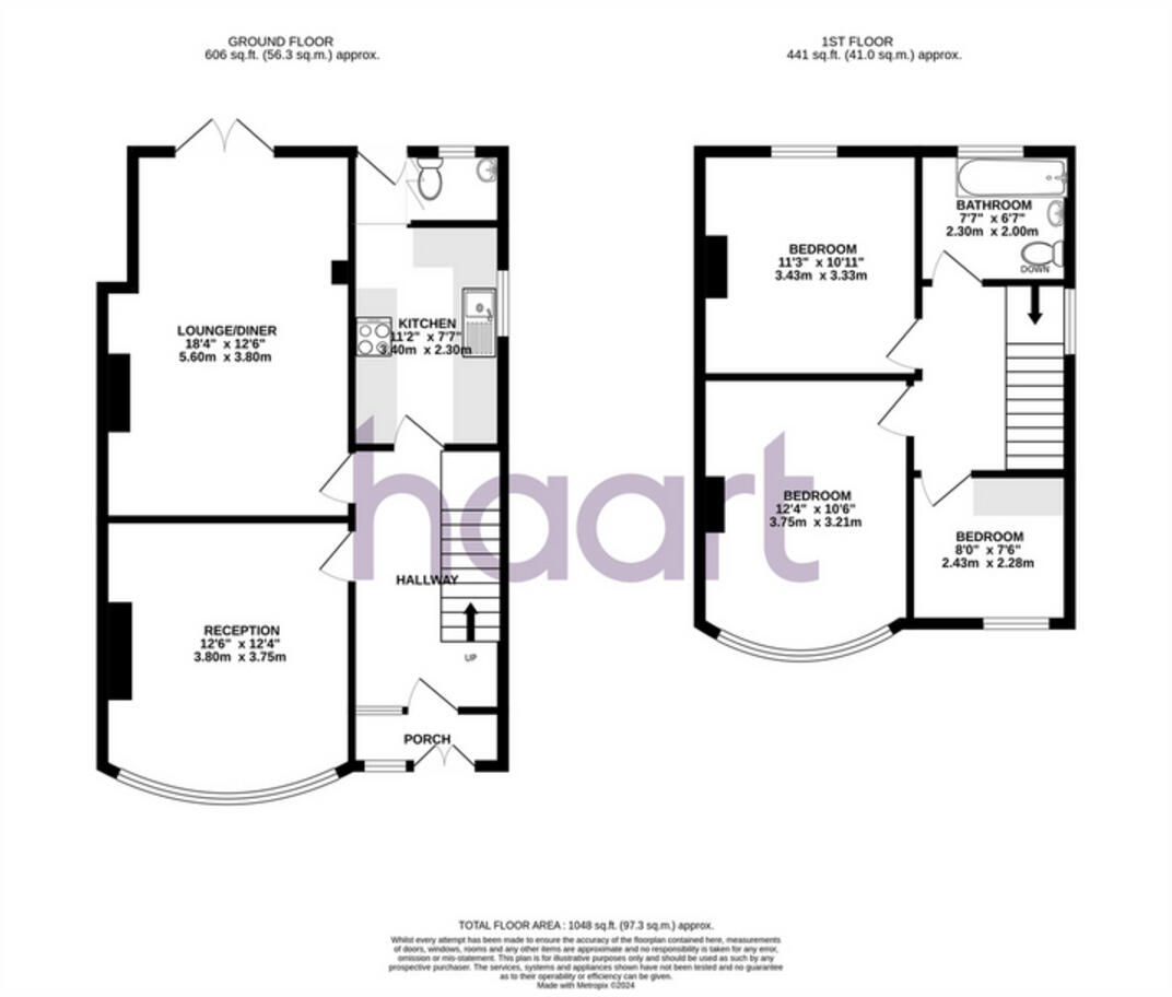 Birchwood Avenue, Weston-Super-Mare floorplan