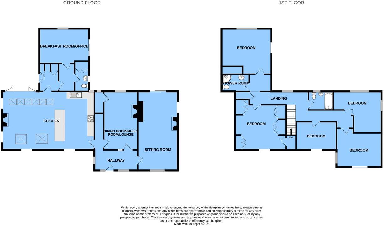 Bodle Street Green, Hailsham, BN27 floorplan