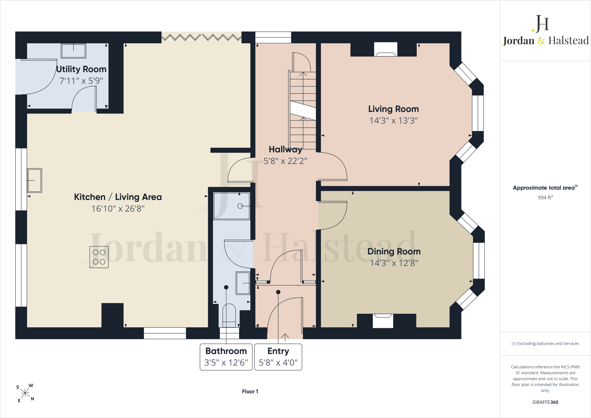 Portland Place, Helsby, Frodsham, Cheshire, WA6 floorplan